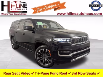 2023 Diamond Black Crystal Pearlcoat Jeep Grand Wagoneer L Series III 4X4 SUV