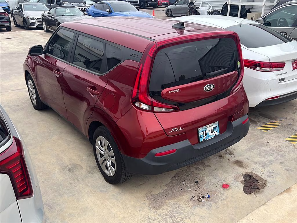2020 ORANGE Kia SOUL (2.0L) HATCHBACK FWD