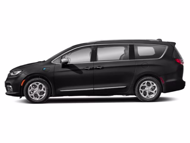 2021 Brilliant Black Crystal Pearlcoat Chrysler Pacifica Hybrid Touring L FWD Van