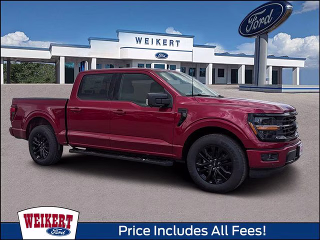 2026 Ruby Red Metallic Tinted Clearcoat Ford F-150 XLT RWD Truck