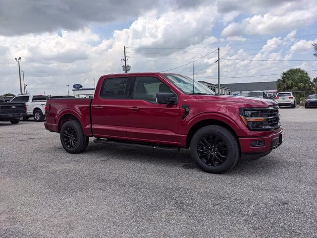 2026 Ruby Red Metallic Tinted Clearcoat Ford F-150 XLT RWD Truck