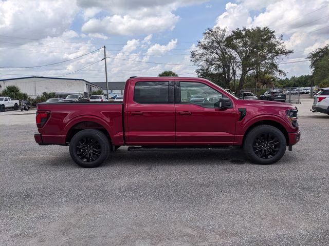 2026 Ruby Red Metallic Tinted Clearcoat Ford F-150 XLT RWD Truck