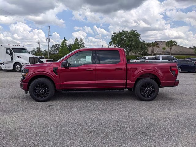 2026 Ruby Red Metallic Tinted Clearcoat Ford F-150 XLT RWD Truck