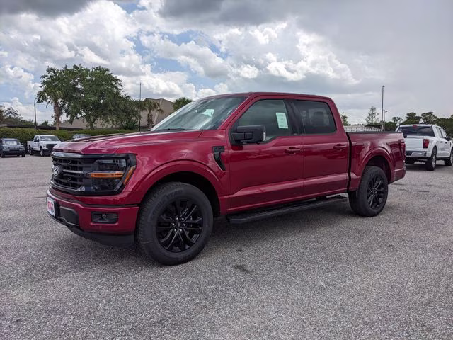 2026 Ruby Red Metallic Tinted Clearcoat Ford F-150 XLT RWD Truck