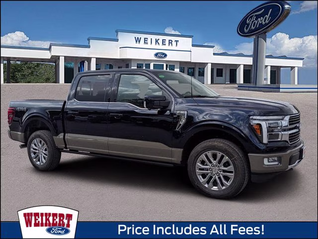 2026 Antimatter Blue Metallic Ford F-150 King Ranch 4X4 Truck