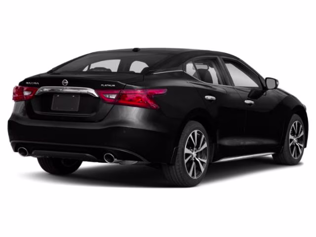 2018 Super Black Nissan Maxima 3.5 SL FWD Sedan