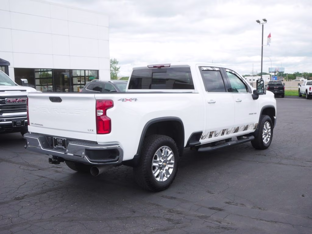 2020 Summit White Chevrolet Silverado 3500HD LTZ 4X4 Truck