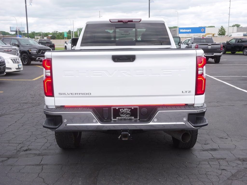 2020 Summit White Chevrolet Silverado 3500HD LTZ 4X4 Truck