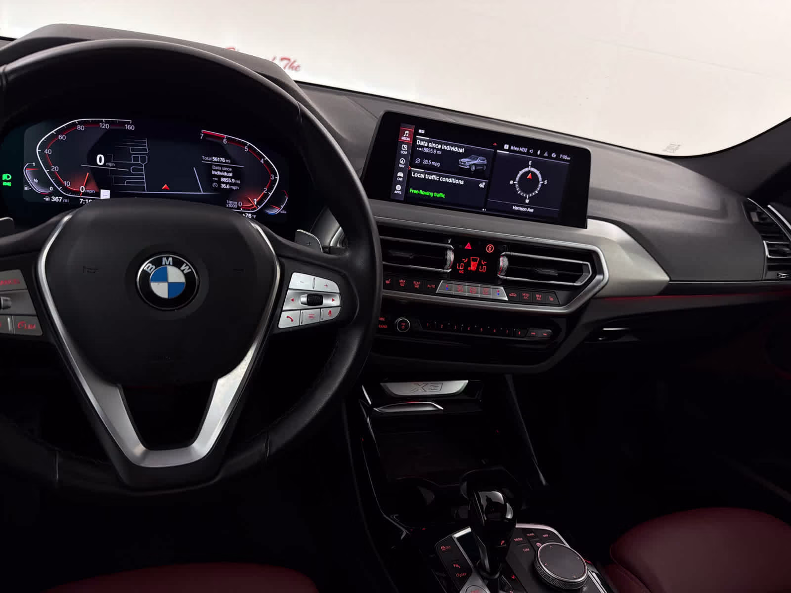 2023 Dark Graphite Metallic BMW X3 sDrive30i sDrive30i RWD SUV