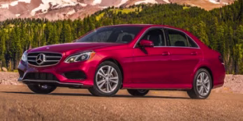 2016 White Mercedes-Benz E-Class E 350 RWD Sedan