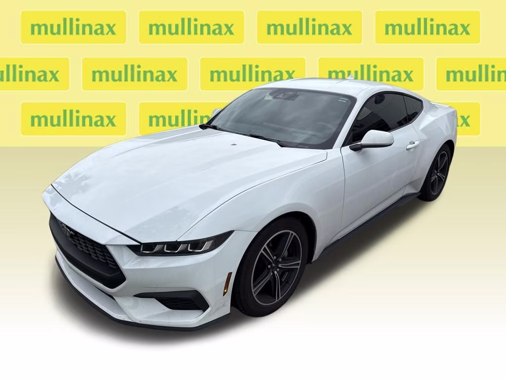 2024 Oxford White Ford Mustang EcoBoost Premium RWD Coupe