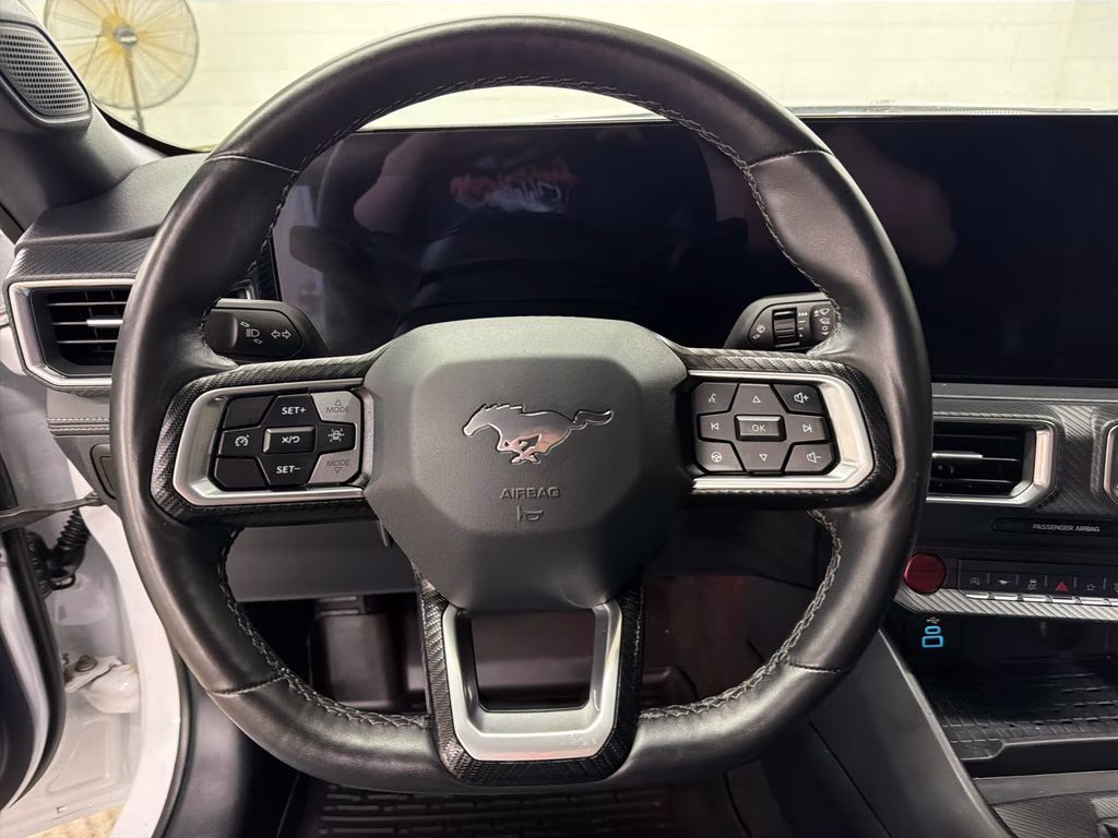 2024 Oxford White Ford Mustang EcoBoost Premium RWD Coupe