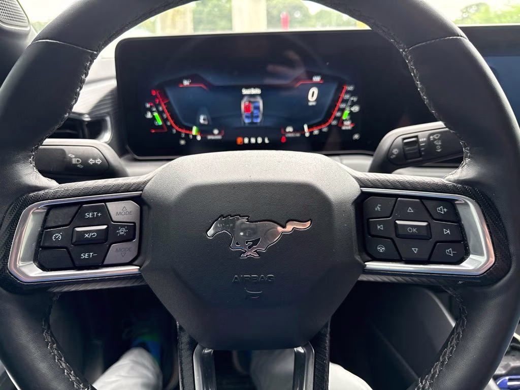 2024 Oxford White Ford Mustang EcoBoost Premium RWD Coupe