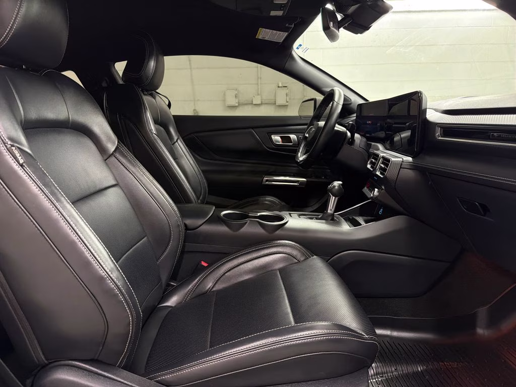 2024 Oxford White Ford Mustang EcoBoost Premium RWD Coupe