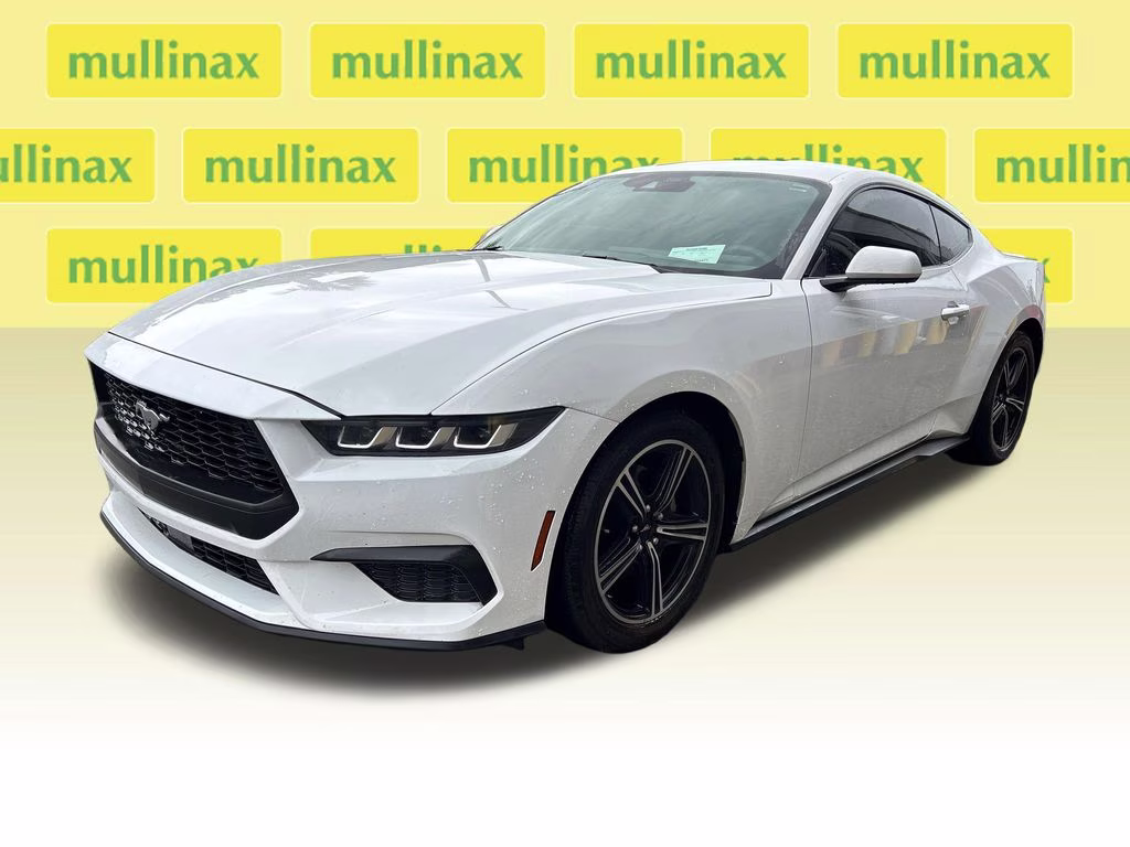 2024 Oxford White Ford Mustang EcoBoost Premium RWD Coupe