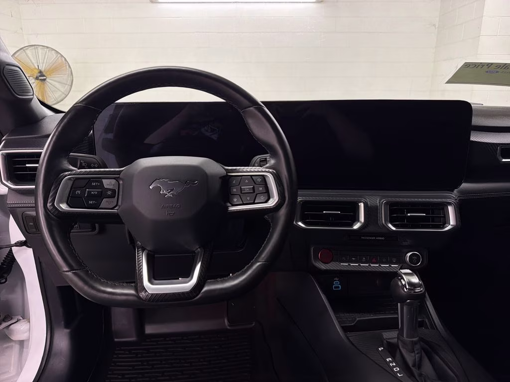 2024 Oxford White Ford Mustang EcoBoost Premium RWD Coupe