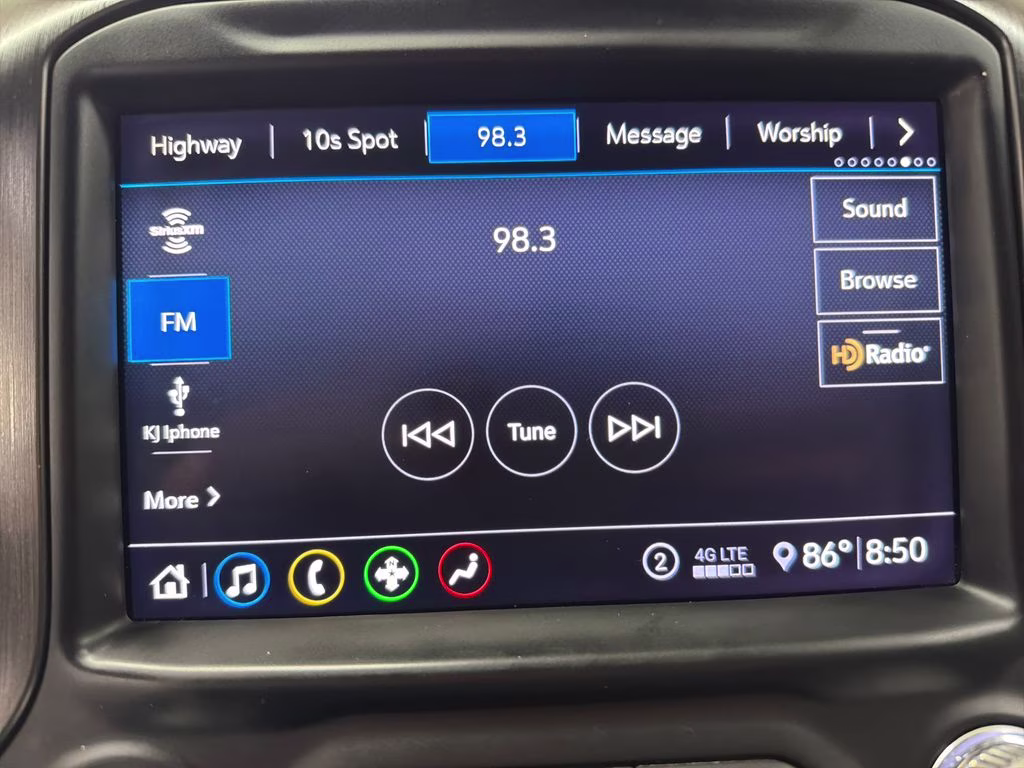 2020 Pacific Blue Metallic GMC Sierra 1500 AT4 4X4 Truck