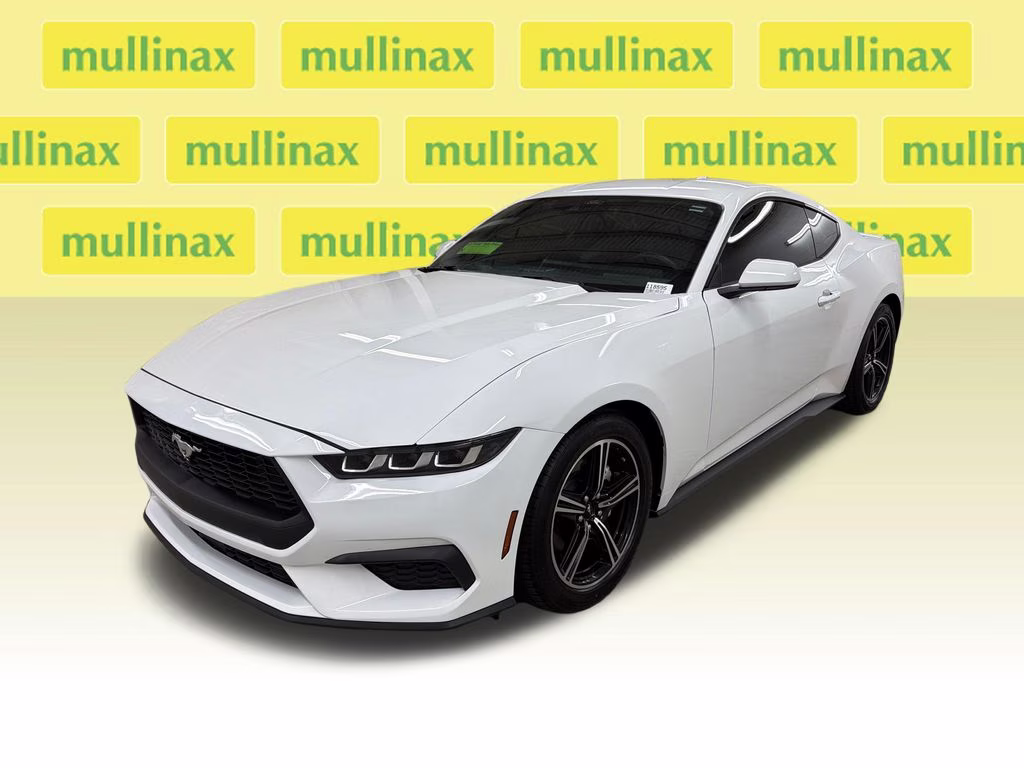 2024 Oxford White Ford Mustang EcoBoost Premium RWD Coupe