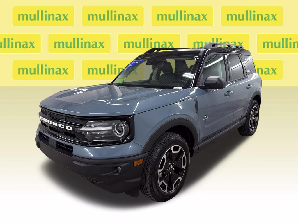 2024 Azure Gray Metallic Ford Bronco Sport Outer Banks 4X4 SUV