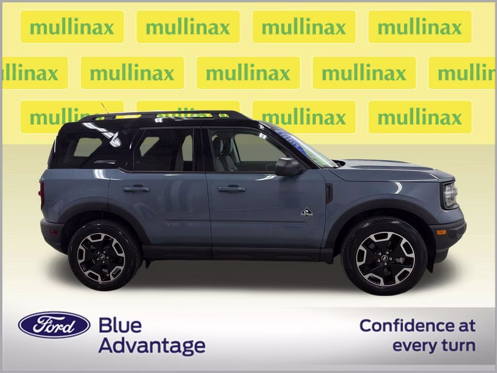 2024 Azure Gray Metallic Ford Bronco Sport Outer Banks 4X4 SUV