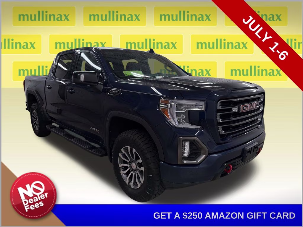 2020 Pacific Blue Metallic GMC Sierra 1500 AT4 4X4 Truck