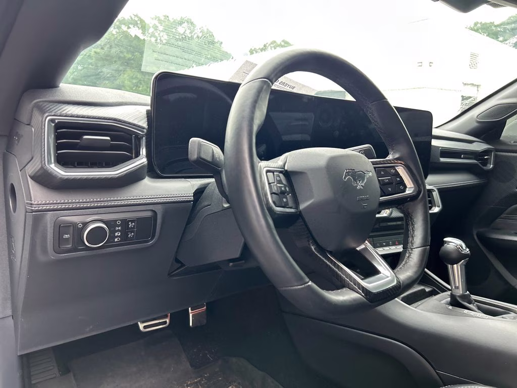 2024 Oxford White Ford Mustang EcoBoost Premium RWD Coupe
