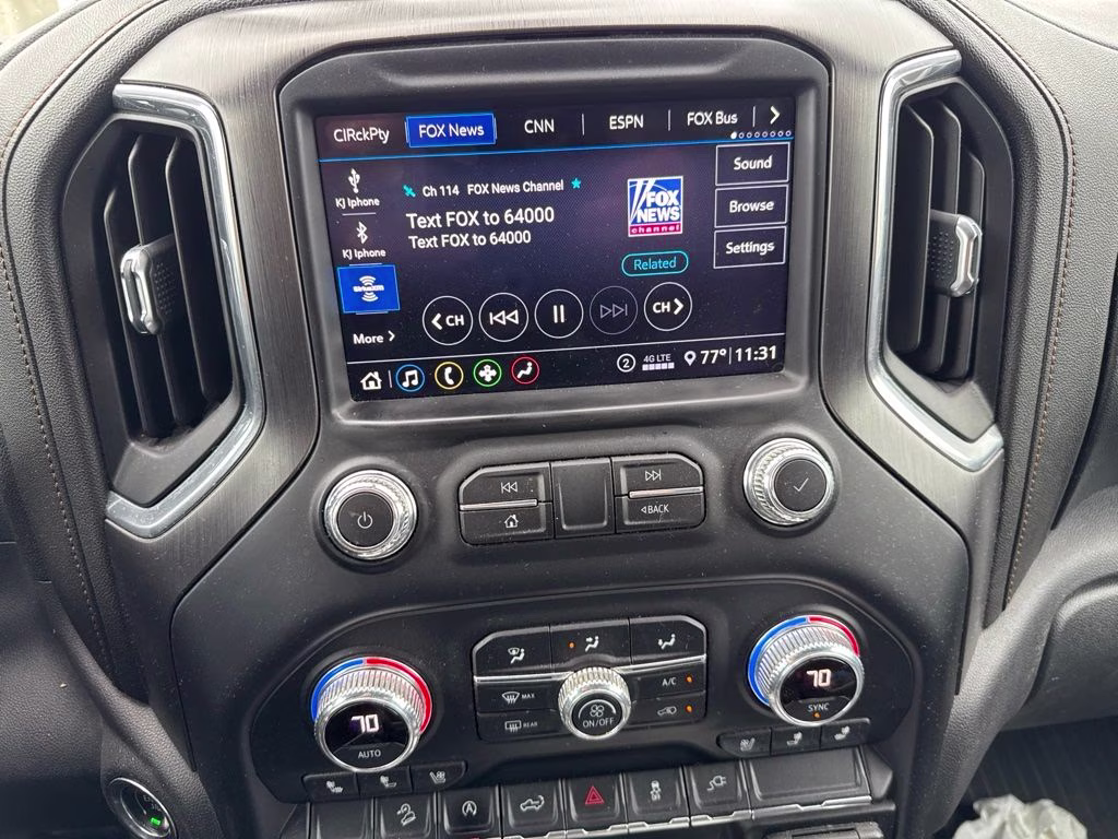 2020 Pacific Blue Metallic GMC Sierra 1500 AT4 4X4 Truck