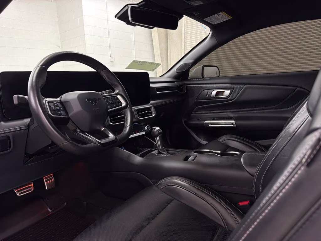 2024 Oxford White Ford Mustang EcoBoost Premium RWD Coupe