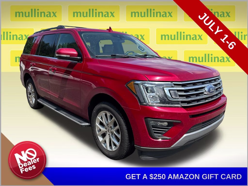 2020 Rapid Red Metallic Tinted Clearcoat Ford Expedition XLT RWD SUV