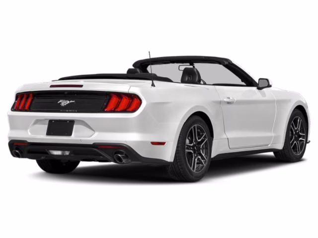 2019 Oxford White Ford Mustang EcoBoost Premium RWD Convertible