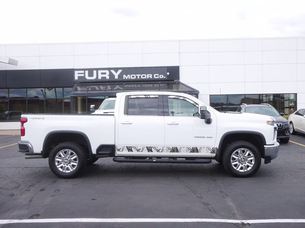 2020 Summit White Chevrolet Silverado 3500HD LTZ 4X4 Truck