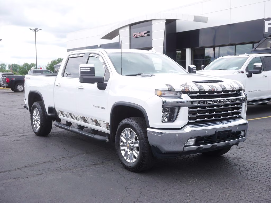 2020 Summit White Chevrolet Silverado 3500HD LTZ 4X4 Truck