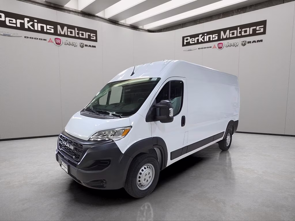 2026 Bright White Clearcoat Ram ProMaster 2500 High Roof FWD Van