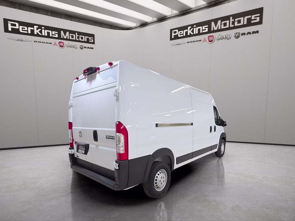 2026 Bright White Clearcoat Ram ProMaster 2500 High Roof FWD Van