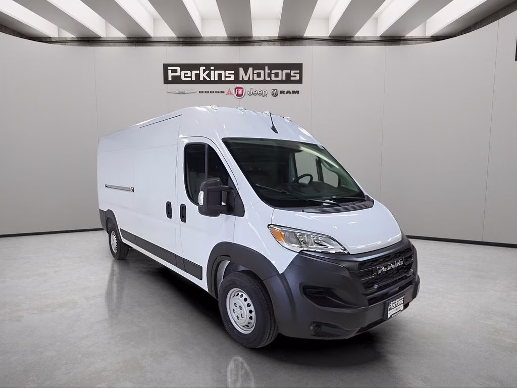 2026 Bright White Clearcoat Ram ProMaster 2500 High Roof FWD Van