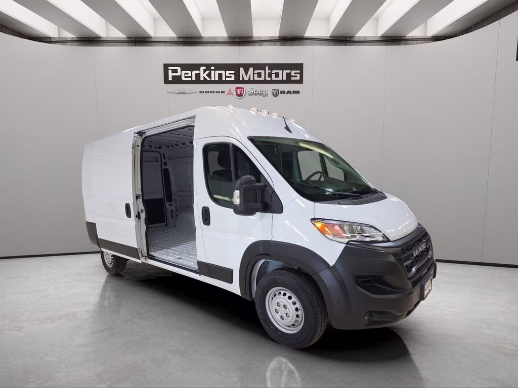 2026 Bright White Clearcoat Ram ProMaster 2500 High Roof FWD Van