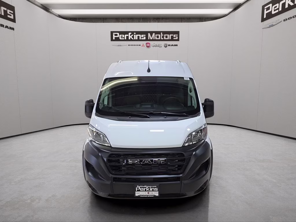 2026 Bright White Clearcoat Ram ProMaster 2500 High Roof FWD Van