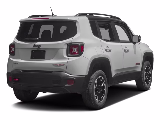 2017 Alpine White Jeep Renegade Trailhawk 4X4 SUV