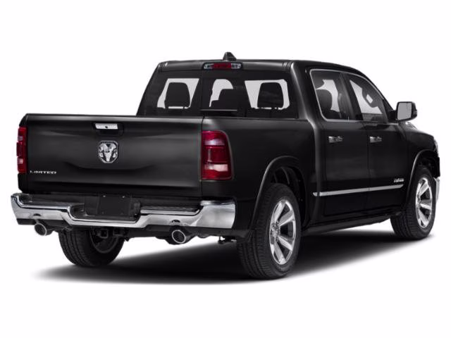 2021 Diamond Black Crystal Pearlcoat Ram 1500 Limited 4X4 Truck