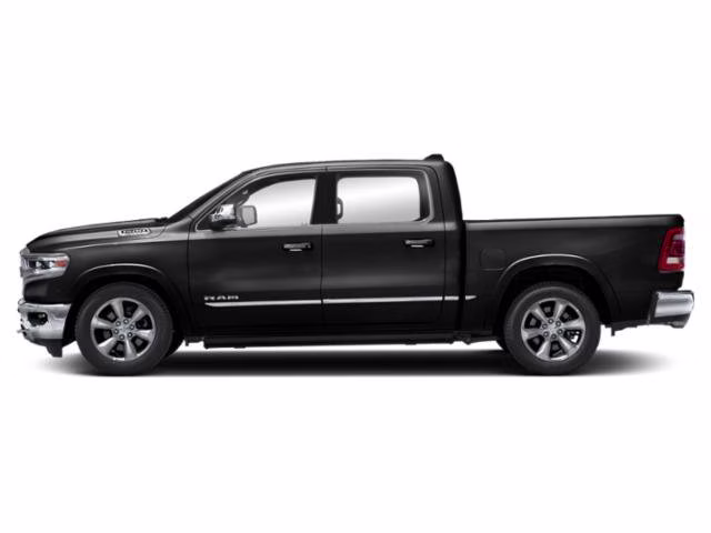 2021 Diamond Black Crystal Pearlcoat Ram 1500 Limited 4X4 Truck