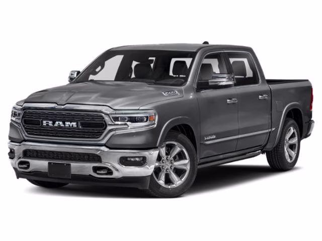 2021 Diamond Black Crystal Pearlcoat Ram 1500 Limited 4X4 Truck