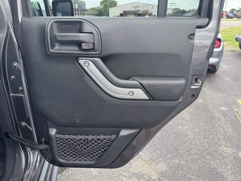 2016 Granite Crystal Metallic Clear Coat Jeep Wrangler Unlimited Rubicon Hard Rock 4X4 SUV