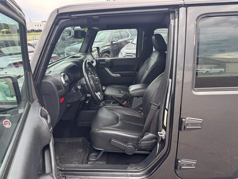 2016 Granite Crystal Metallic Clear Coat Jeep Wrangler Unlimited Rubicon Hard Rock 4X4 SUV