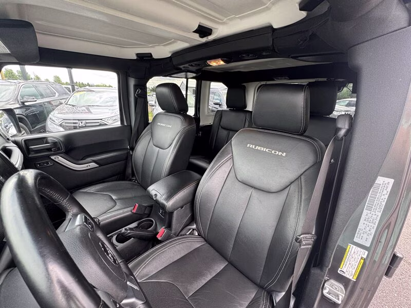 2016 Granite Crystal Metallic Clear Coat Jeep Wrangler Unlimited Rubicon Hard Rock 4X4 SUV