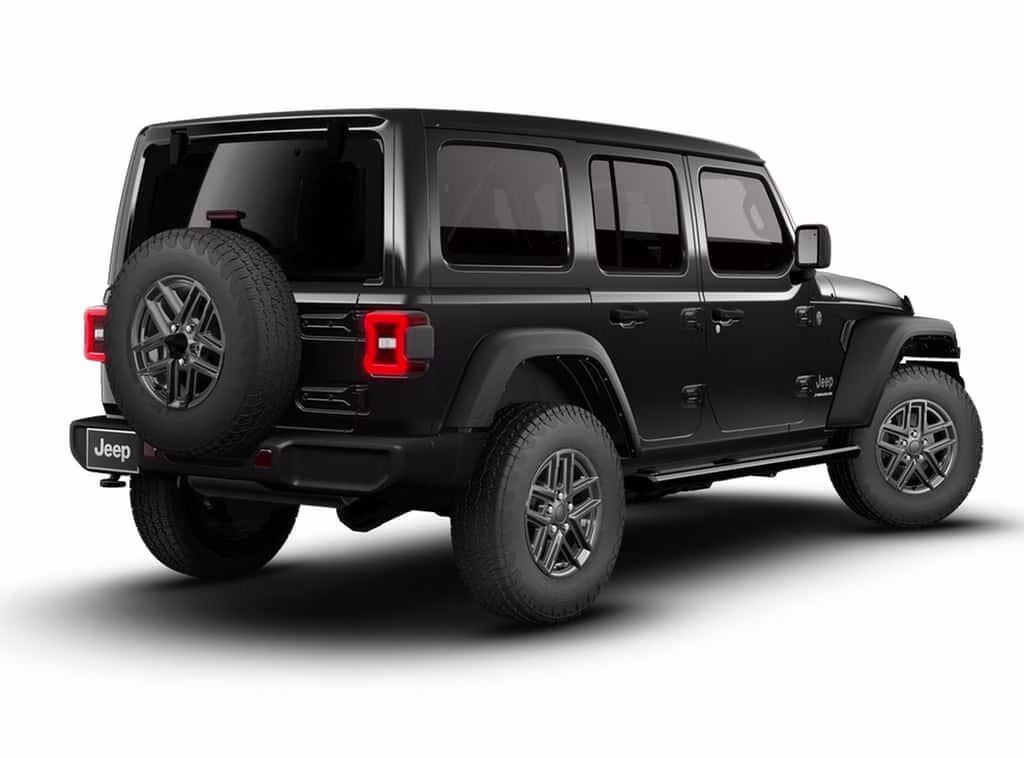 2026 Black Clear Coat Jeep Wrangler Wrangler 4-door Sport S 4-door