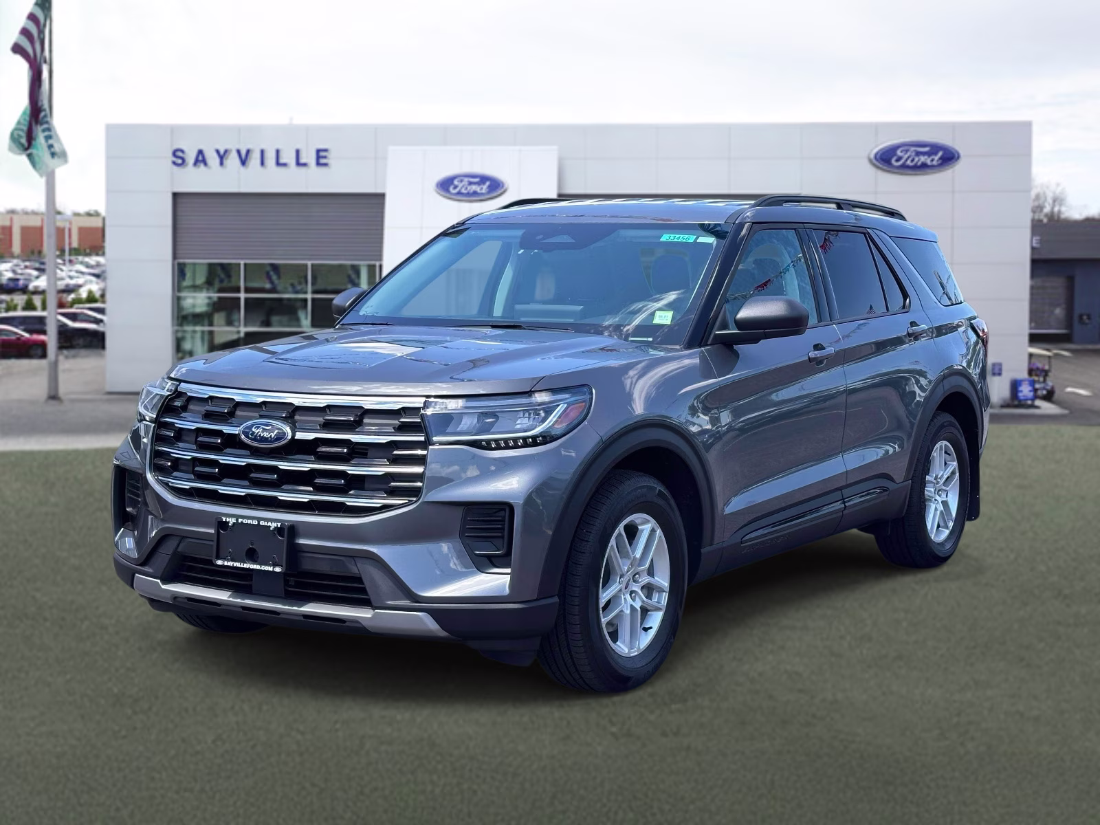2026 Carbonized Gray Metallic Ford Explorer Active w/100A Pkg 4WD 4X4 SUV