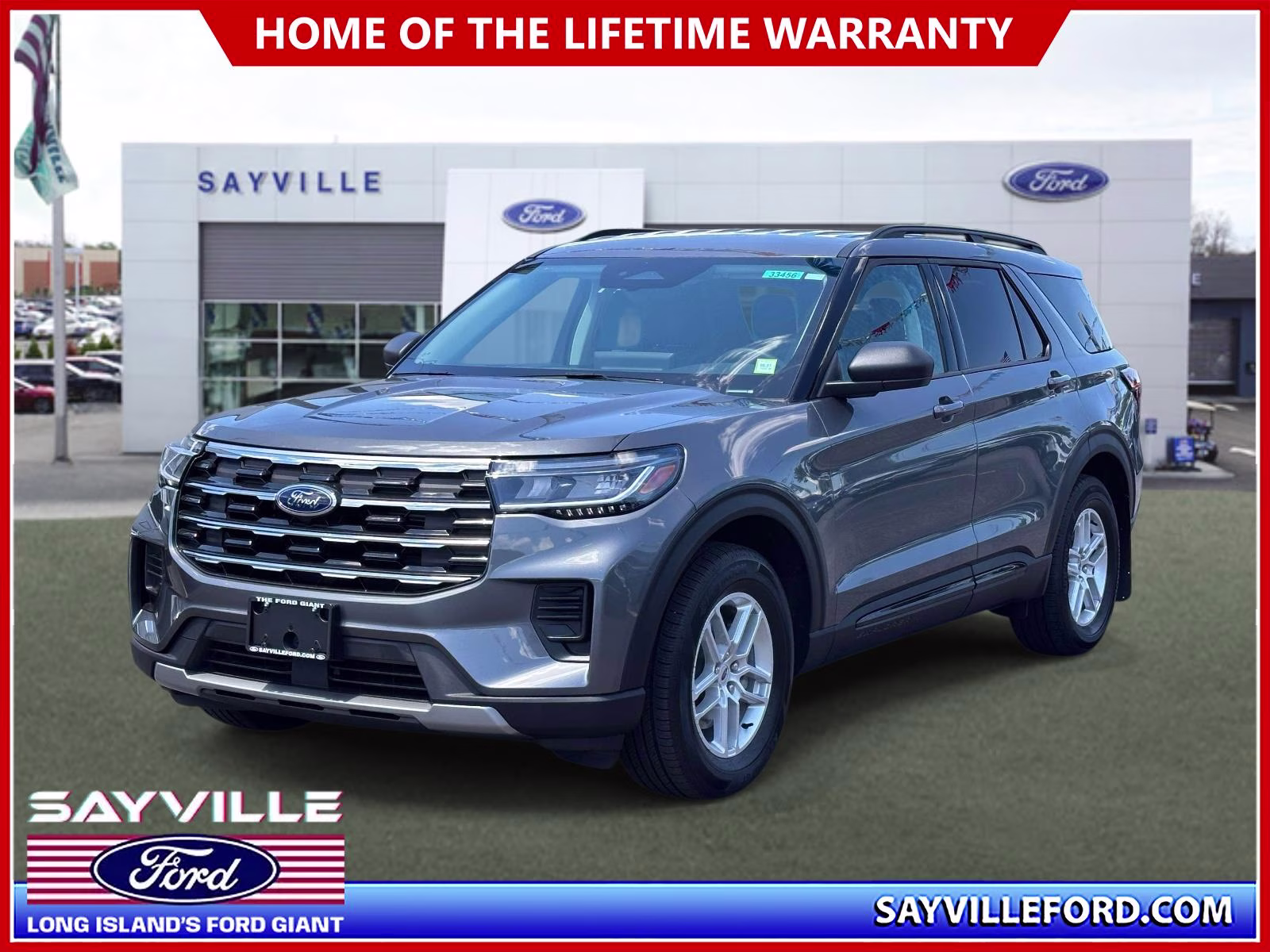 2026 Carbonized Gray Metallic Ford Explorer Active w/100A Pkg 4WD 4X4 SUV