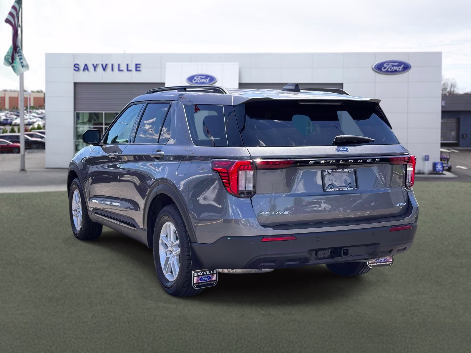 2026 Carbonized Gray Metallic Ford Explorer Active w/100A Pkg 4WD 4X4 SUV