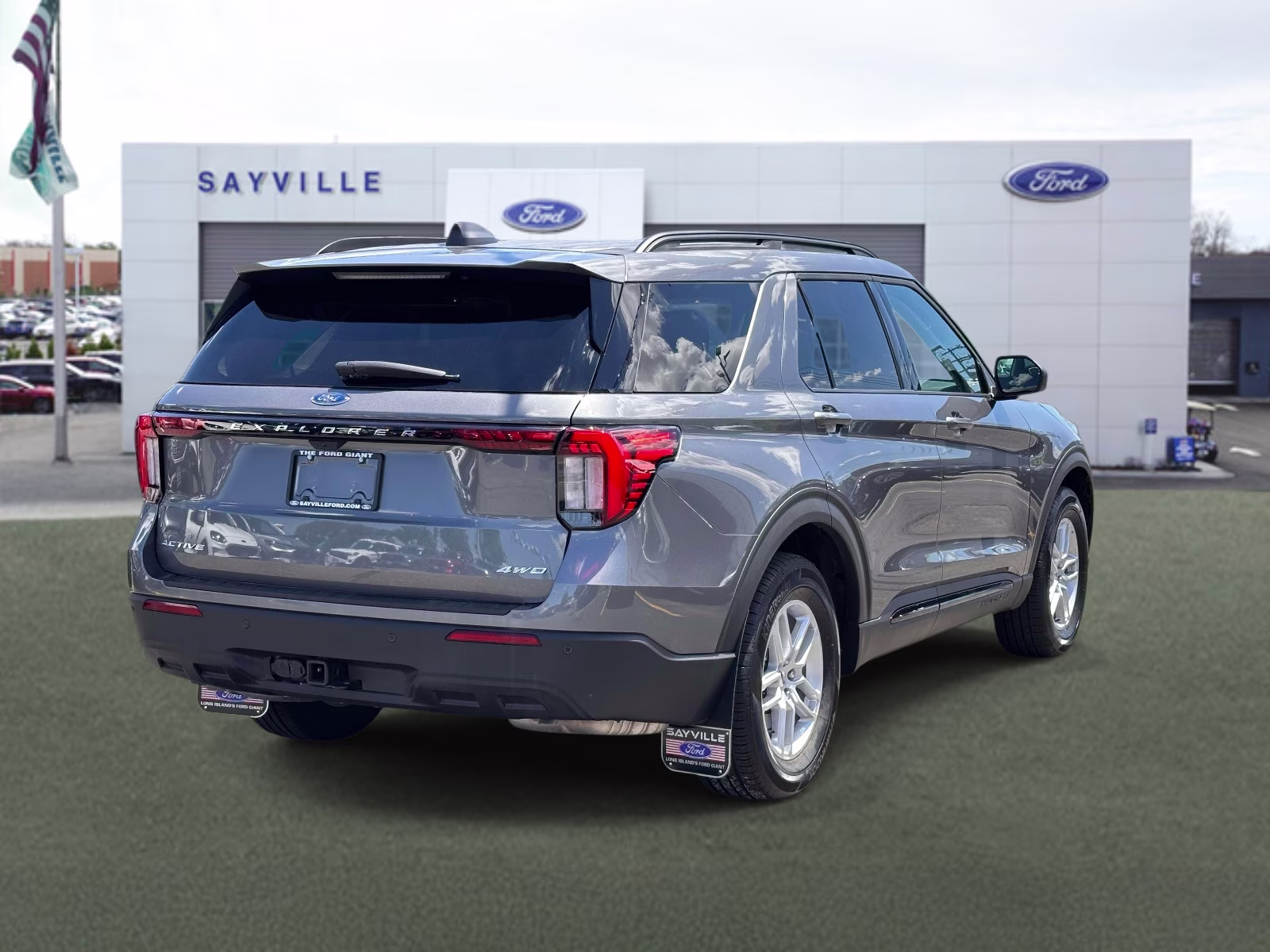 2026 Carbonized Gray Metallic Ford Explorer Active w/100A Pkg 4WD 4X4 SUV
