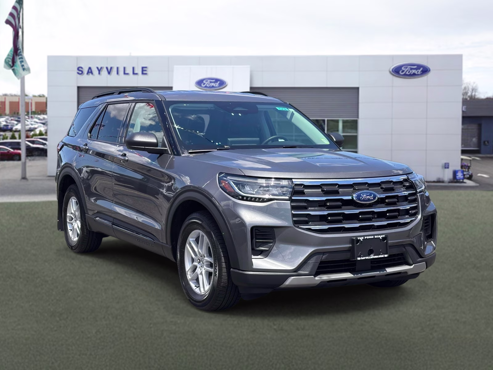 2026 Carbonized Gray Metallic Ford Explorer Active w/100A Pkg 4WD 4X4 SUV